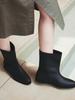 Komorebi Museum Km034 Handmade Hybrid Mid-Calf Rain Boots | 4 Colors (B Type)