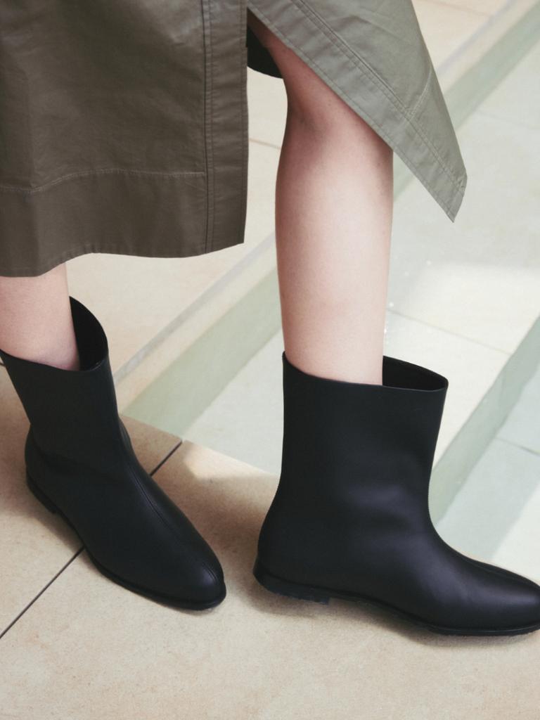 Komorebi Museum Km034 Handmade Hybrid Mid-Calf Rain Boots | 4 Colors (B Type)