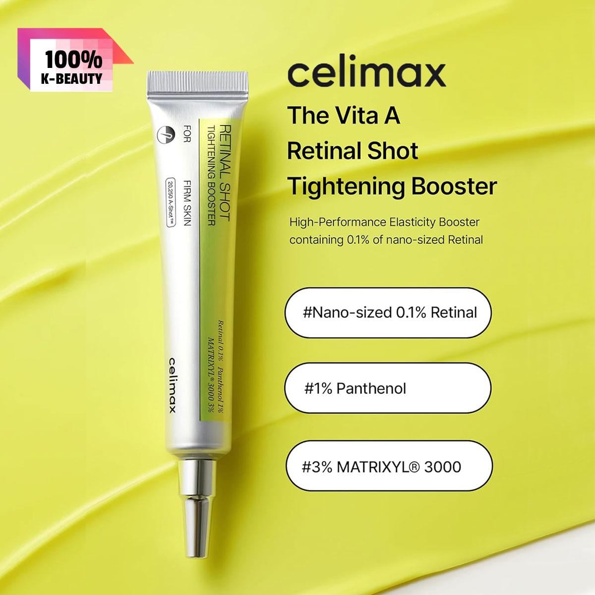 CELIMAX THE VITA-A RETINAL SHOT ПОДТЯГИВАЮЩИЙ БУСТЕР 15мл/0.51 жидк. унц.