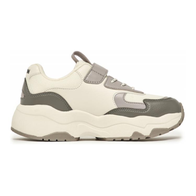 MLB Big Ball Chunky Comfortable Versatile Durable Low-Top Casual Shoes Kids sneaker Gray 7ASHC313N-43GRS