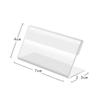 50pcs Card Display Holder Stand Holder Display Stand Storage Case 50pcs 7cm X 4cm