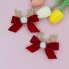 Mini Reindeer Hair Clips - Cute Winter Christmas Accessories