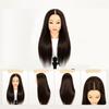 Synthetic Hair Practice Mannequin Head Training Tool for Beauty Schools Multipurpose 40cm Long Salon