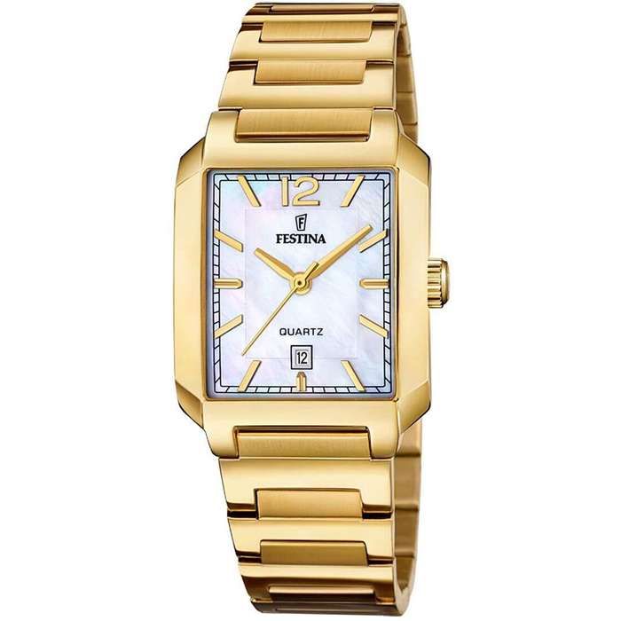 Montre Femme - Festina - F20680/2 - Acier inoxydable - Étanchéité 5 ATM - Cadran nacré