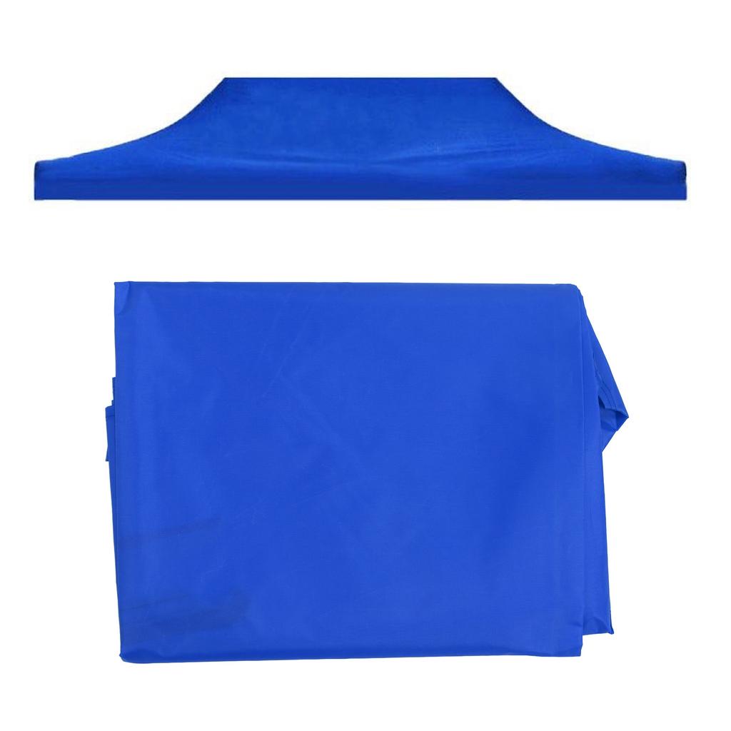 Canopy Replacement Top 4 Corner Sunshade Tent Cover Roof for Outdoor Landscape Advertising Exhibition Umbrella 1.9x2.9m