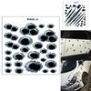 Stickers Side Car Auto Bullet Hole Motorcycle Decoration Sticker 3d Styling Car