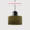 Colorful Design Glass Pendant Light Artistic Nordic Chandelier Creative Design Vintage Style Ceiling Lamp Dinner Table