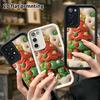 Phone case: 2D flat, suitable for Samsung Galaxy A34 A35 M05 M06 S20 S22 S21 FE Plus 5G protective case, Christmas tree, Christmas and Halloween, perf