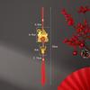2027 Chinese New Year Goat Hanging Ornament Red Tassel Cute Lucky Spring Festival Gifts