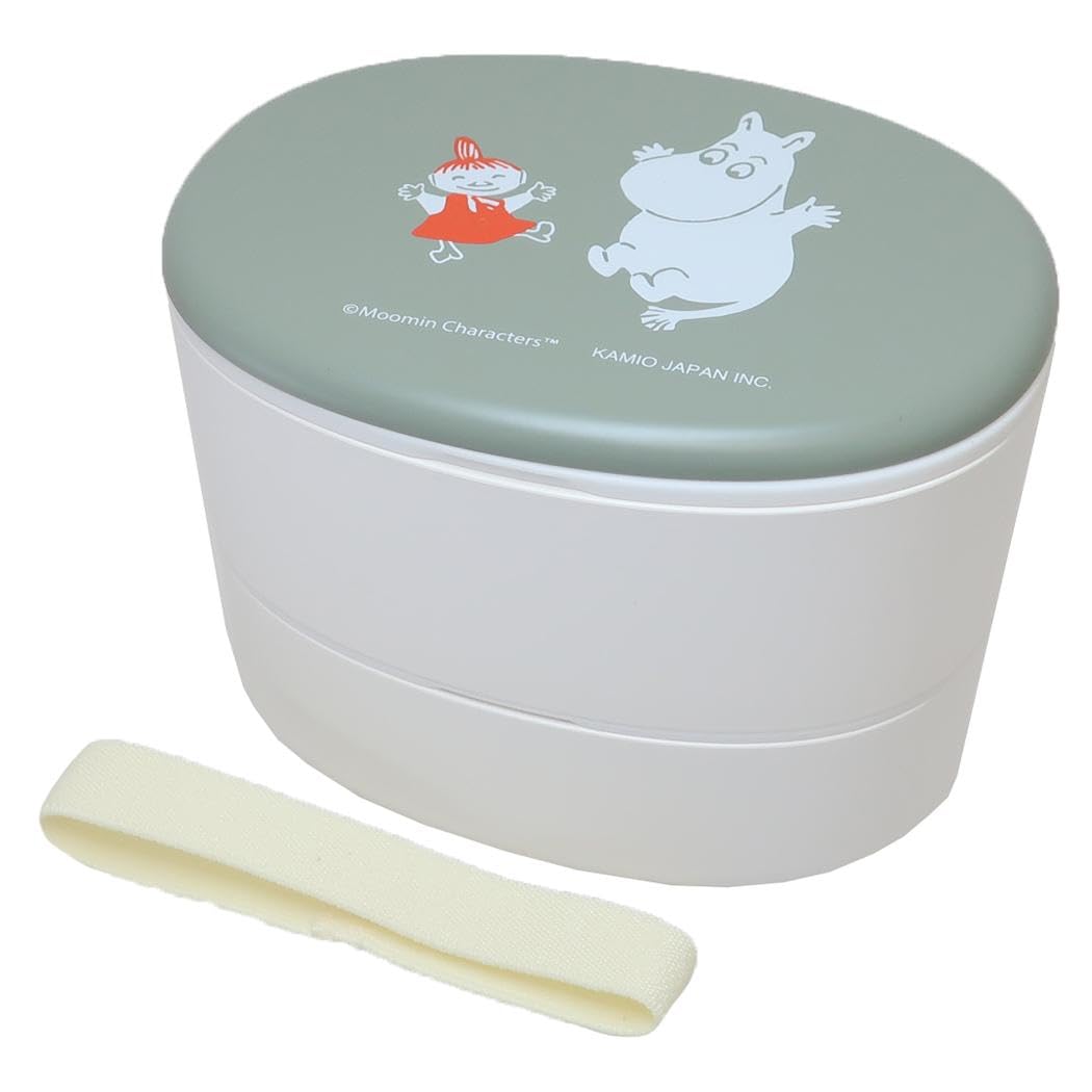 

Moomin lunch box waiwai 2-tier