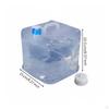 Foldable Water Tank Food Grade Container Lightweight for Travel, Road Trip 10L Faucet