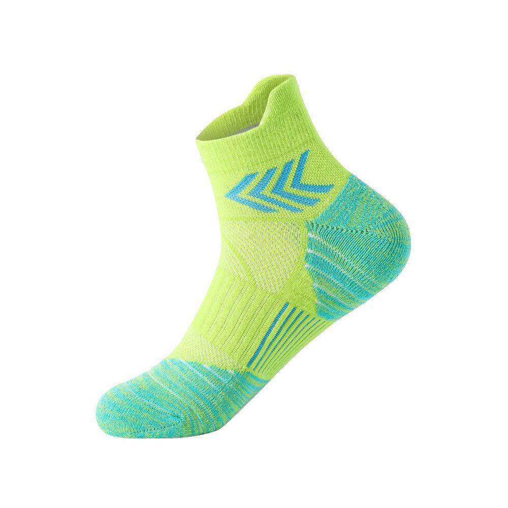 Unisex Sports Socks: Short, Terry Loop Bottom for Basketball, Running, Fitness, and Badminton.