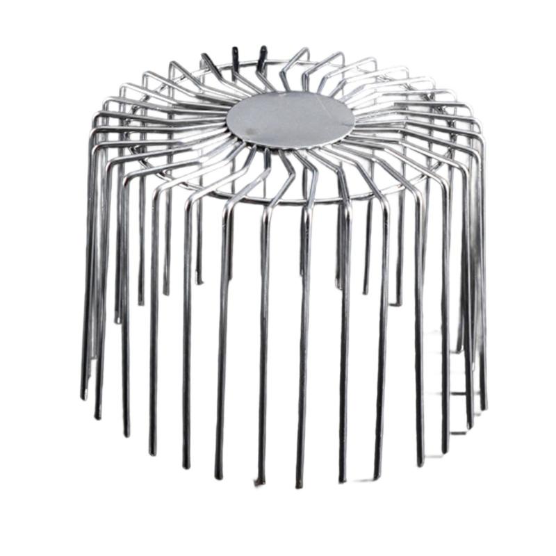 Stainless Steel Mesh Drain Pipe Protector Outdoor Balcony Drainage Cover Leaf Debris Trap Downpipe Strainer Enduring