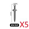 MOC Military Medieval Building Blocks Accessories Soldier Figures Bicolor Weapons Crossbow Sword helmet Tomahawk Toy Gift X006