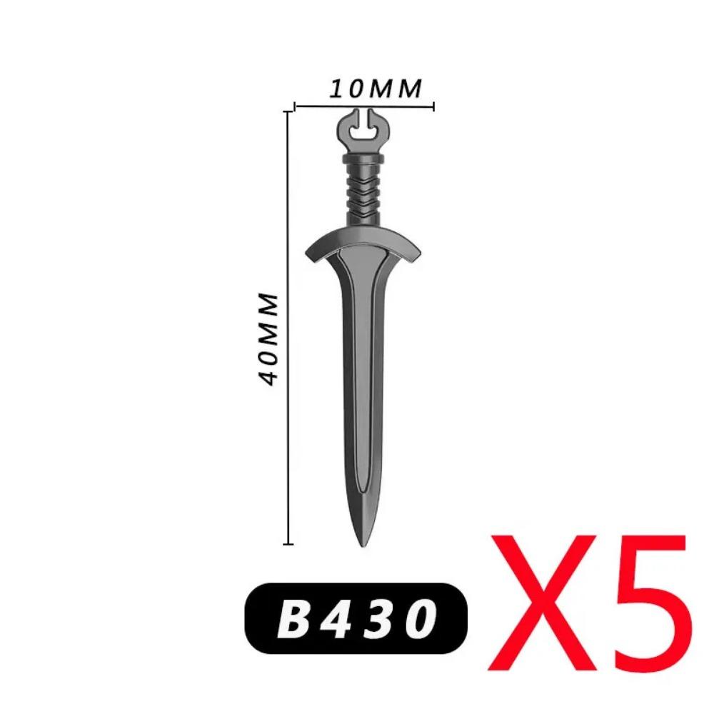 MOC Military Medieval Building Blocks Accessories Soldier Figures Bicolor Weapons Crossbow Sword helmet Tomahawk Toy Gift X006