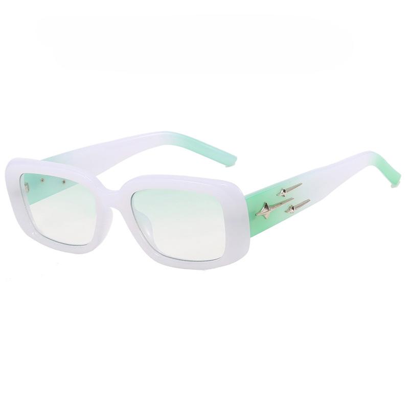 Square Meteor Sunglasses New Korean Version Net Red Sunglasses Fashion Personality Street Photo Sunglasses