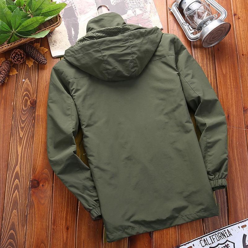 Осенний тонкий тренчкот Trend Outdoor Водонепроницаемый быстросохнущий мужской пиджак — фото 5