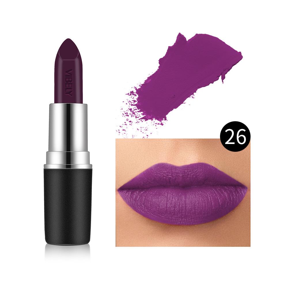 VIBELY Clarinet Matte Bullet Matte Waterproof Non-stick Cup Lipstick