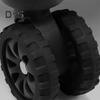 8 Pcs Luggage Caster Cover Thick Reduce Noise Caster Protection Prevent Scratches Non-slip Suitcase Wheel Covers Wear-Resistant Waterproof Wheel