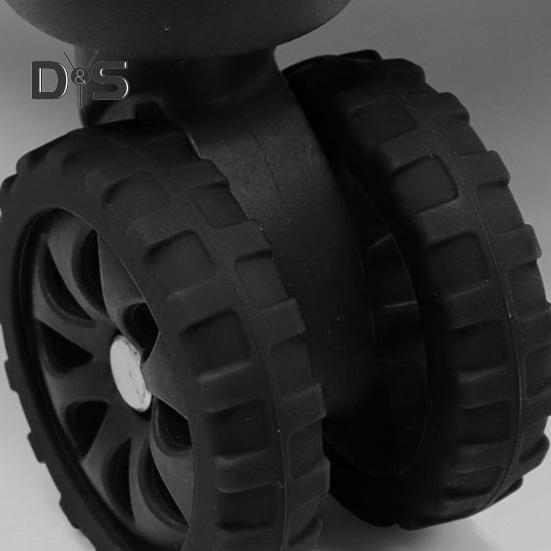 8 Pcs Luggage Caster Cover Thick Reduce Noise Caster Protection Prevent Scratches Non-slip Suitcase Wheel Covers Wear-Resistant Waterproof Wheel