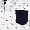 Polo Shirt with Palesto Pattern Pocket Man BLAGGIO