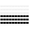 30 Pcs Die Storage Bag Magnetic Plate Cutting Dies Stencil Organizers Magnetic Sheets for Craft
