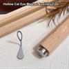 Hollow Shaped Cat Eye Magnet Multi-Function Nail Art Tool Use With Magnet And Cat Eye Gel Polish Hollow Design Nail Accessories