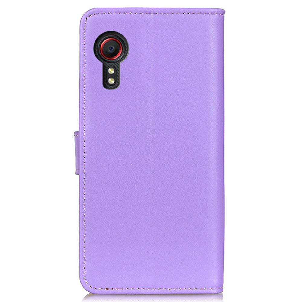 For Samsung Galaxy Xcover7 Leather Phone Case with Wallet Stand Magnetic Clasp