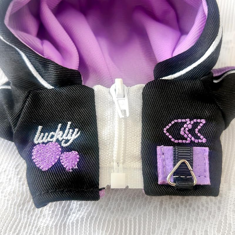 Cat Ear Cyberpunk Jersey 10cm Plush Purple (for Toy) [Used]