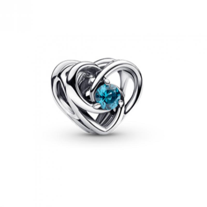 Pandora Entwine Heart   Stones Charm 793744c01