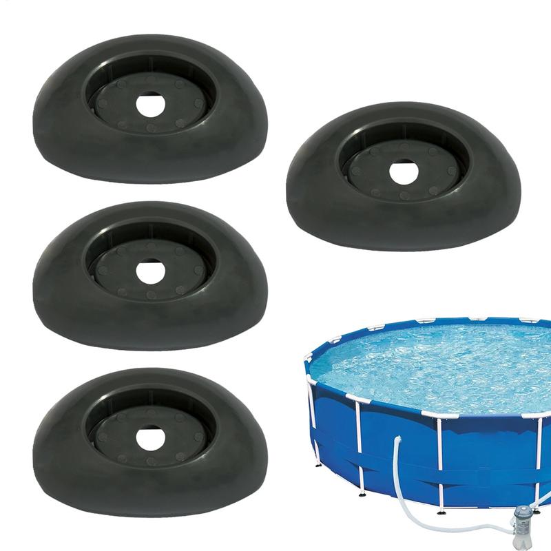 4pcs Pool Base Support Robusts Pool Legs Quick Setups Maintenance Corrosion Resistant Suitable For Enhancing Stability