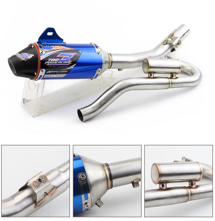 Rear Silencer Exhaust for CRF150/230/250 Off-road Motorcycle