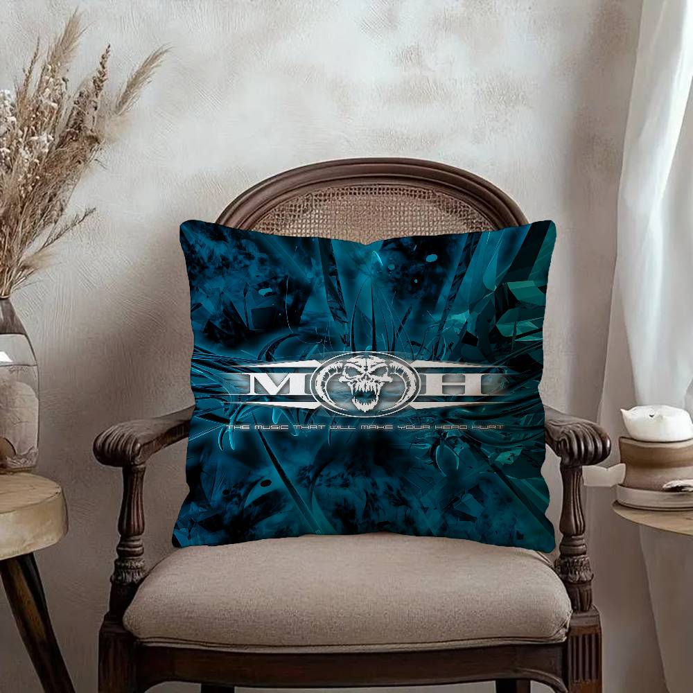 M-Masters Of H-Hardcores Pillow Gift Home Office Decoration Bedroom Sofa Car Cushion Cover case 45x45