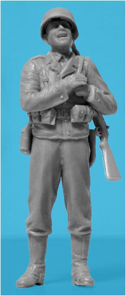 ICM ICM WWII G7107 US Army Patrol Militärfahrzeug M1919A4 Plastikmodell 35599 1/35 mit MG