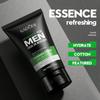 1pc Men's Deep Cleansing Oil-Control Facial Cleanser, Relieves Oiliness And Dullness, Improves Dryne