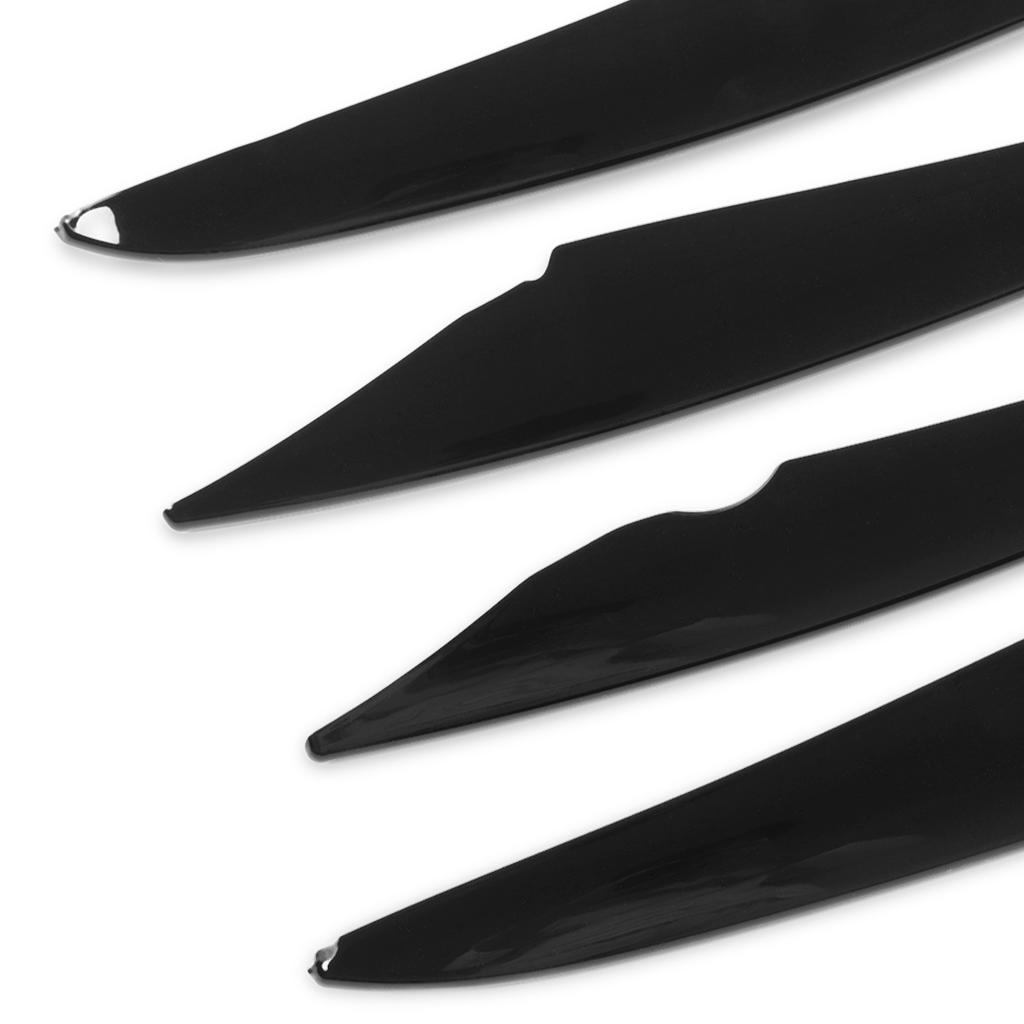 4PCS Front Bumper Fog Light Trim High Hardness Replacement for  ‑  GLC Class X253   Line 2016‑2019
