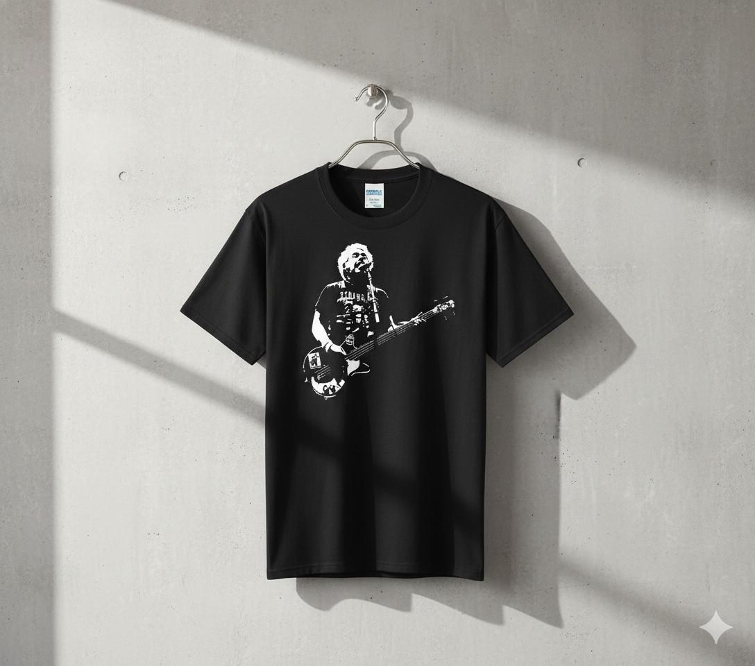 Lemmy Kilmister Motorhead Live Bass Guitar T-Shirt Black - T150 XXXXL