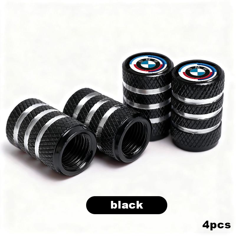 4Pcs Car Wheel Tire Valve Caps Air Stem For BMW M6 M5 M3 X1 X3 X5 E38 E39 E46 E53 E60 E61 E64 E70 E71 E85 E87 E90 E83 F10 F30