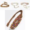 Bohemian Waist Belt With Beaded Weaving For Vintage Resort Fashion Womens Accessory