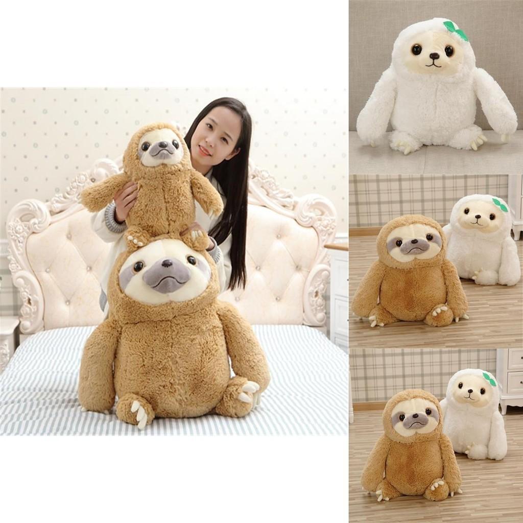 Adorable Giant Sloth Stuffed Plush Toy Pillow Cushion Perfect For Christmas Gifts