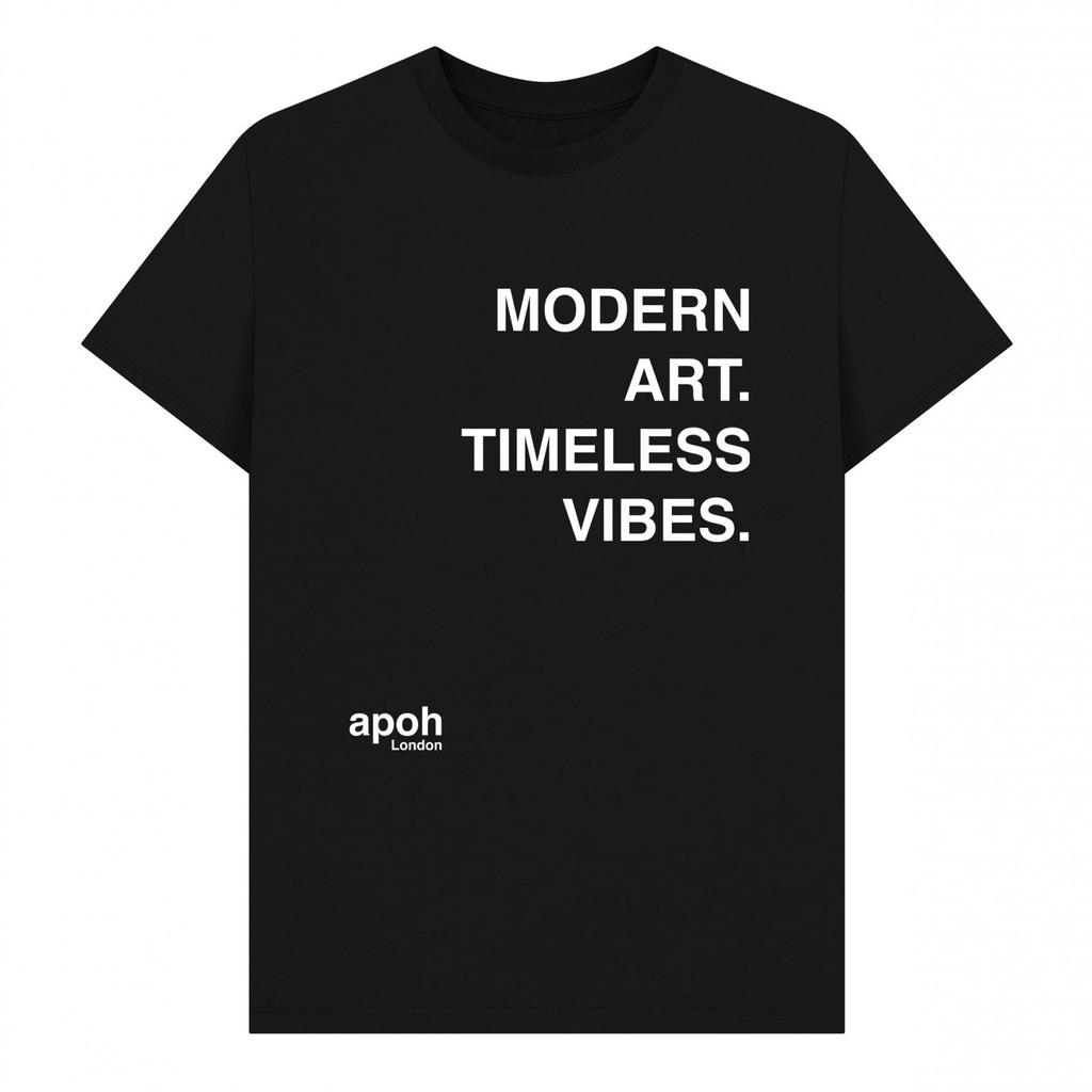 Apoh Unisex Adult Modern Art Slogan T-Shirt