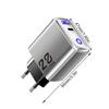 European Plugs USB C Fast Charger 20W Builts In LED Charging Status Light Portable Design For Multiple Devices Use