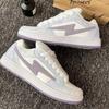 Original lightning bread shoes women's retro versatile autumn shoes new niche student design casual board shoes