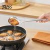 Talos Stainless Steel Kitchen Strainer Skimmer, Large Deep Mesh Spoon for Noodles Frying Hot Pot, Heat‑Resistant Oil Drainer Sifting, Rust‑Proof