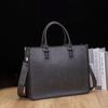 Business Commuter Men's Handbag Shoulder Messenger Bag 14-inch Computer Bag Sewing Wear-resistant Briefcase
