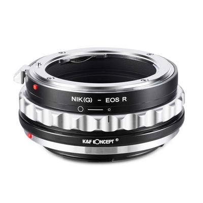Konzept-Objektivadapter für Nikon F-Objektive Kompatibel mit Canon EOS R Nikon F Canon RF Objektivkonverter Unendlich Direktvertrieb vom Hersteller K&F (G-Typ)