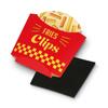 Komplet 12 Klipsów Do Torebek French Fries Z Magnesem 10X1,5X1