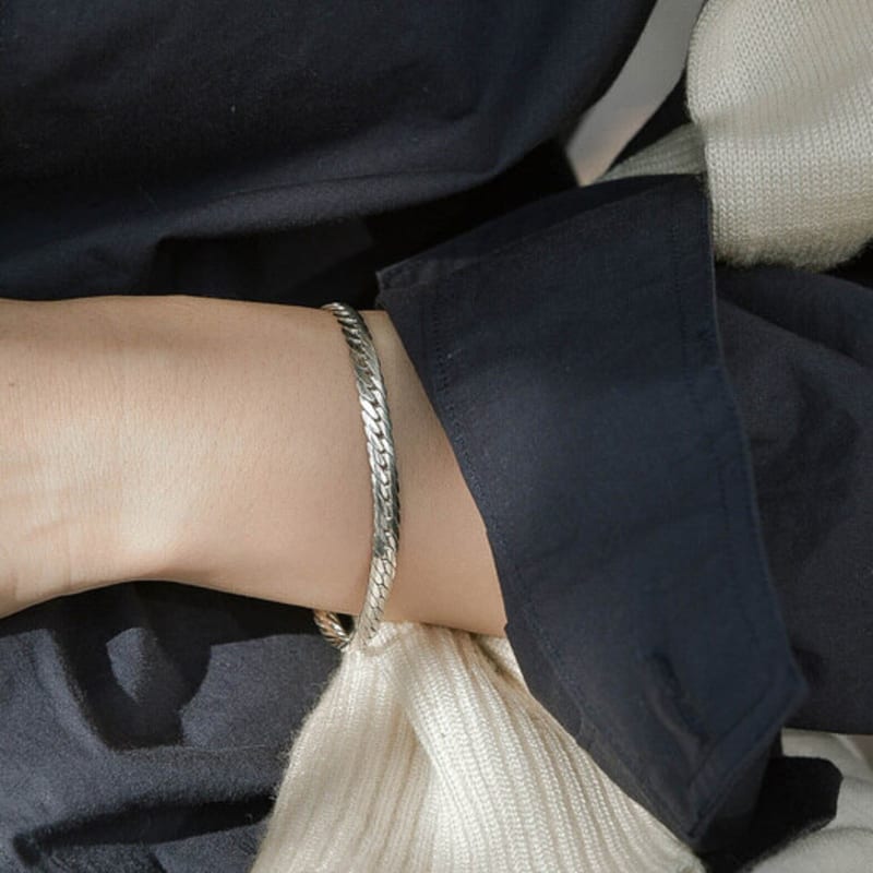 Retro finger Formal chain Bracelet_SB302 (unisex)