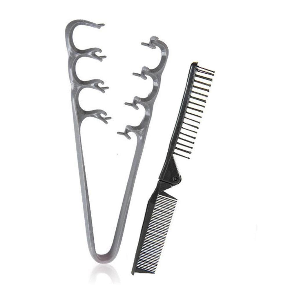 Lightweight Hair Combs Easy To Clean Hair Slit Comb New Curly Volumizer Hairline Comb