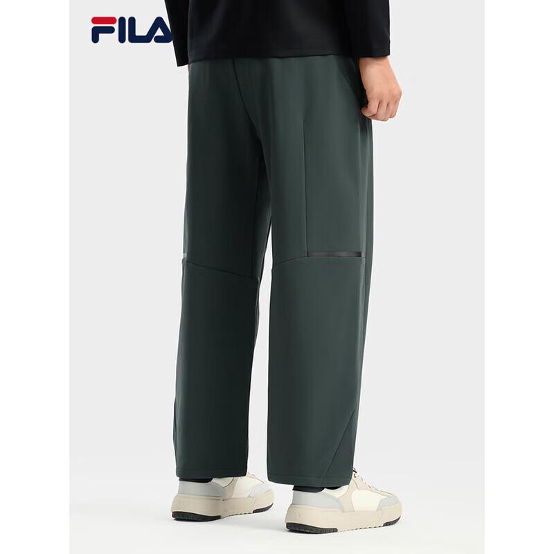 FILA Men's Woven Winter Fleece-Lined Straight-Leg Pants